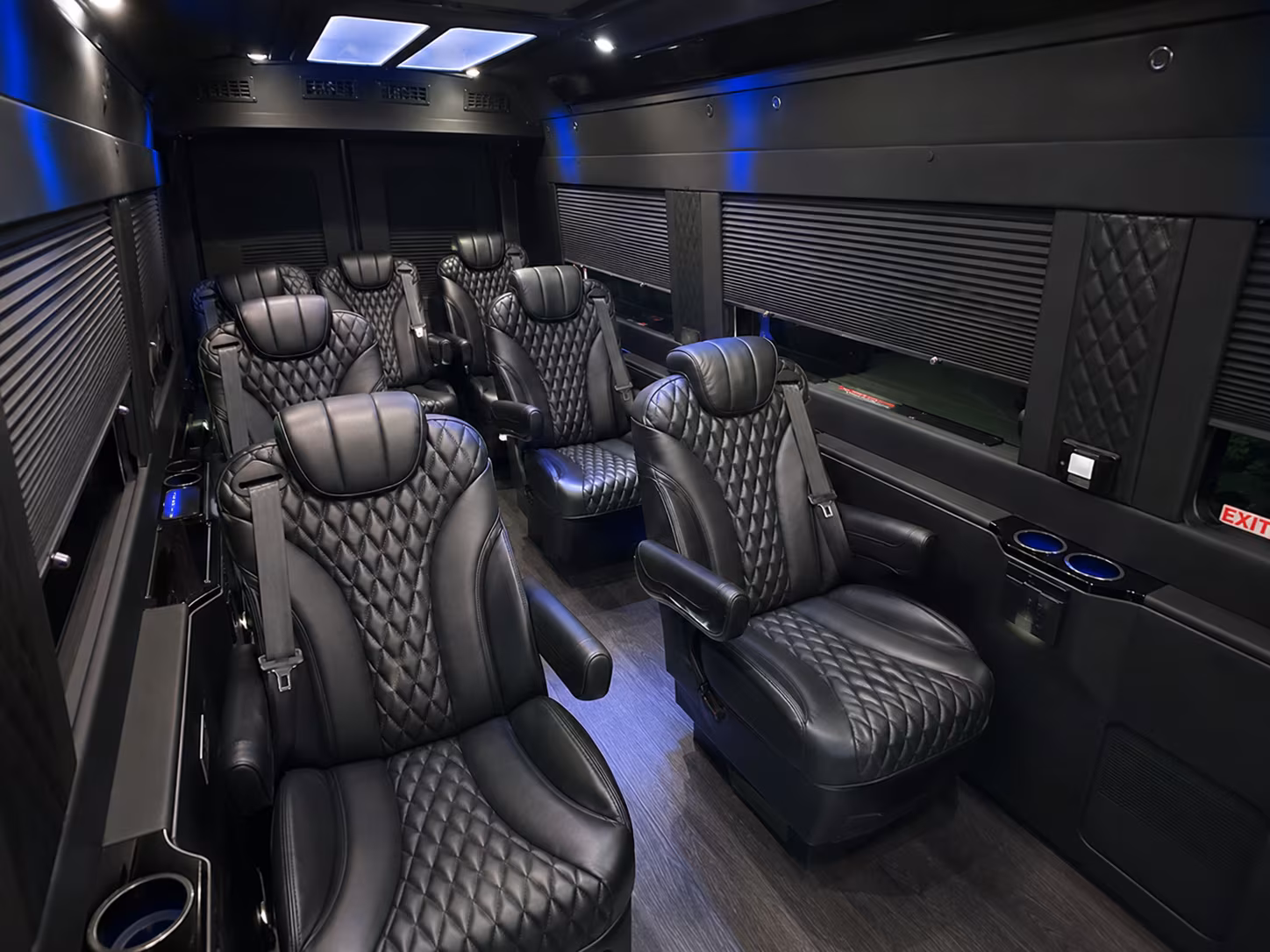 Glendale Airport Shuttle & Transportation onboard seating