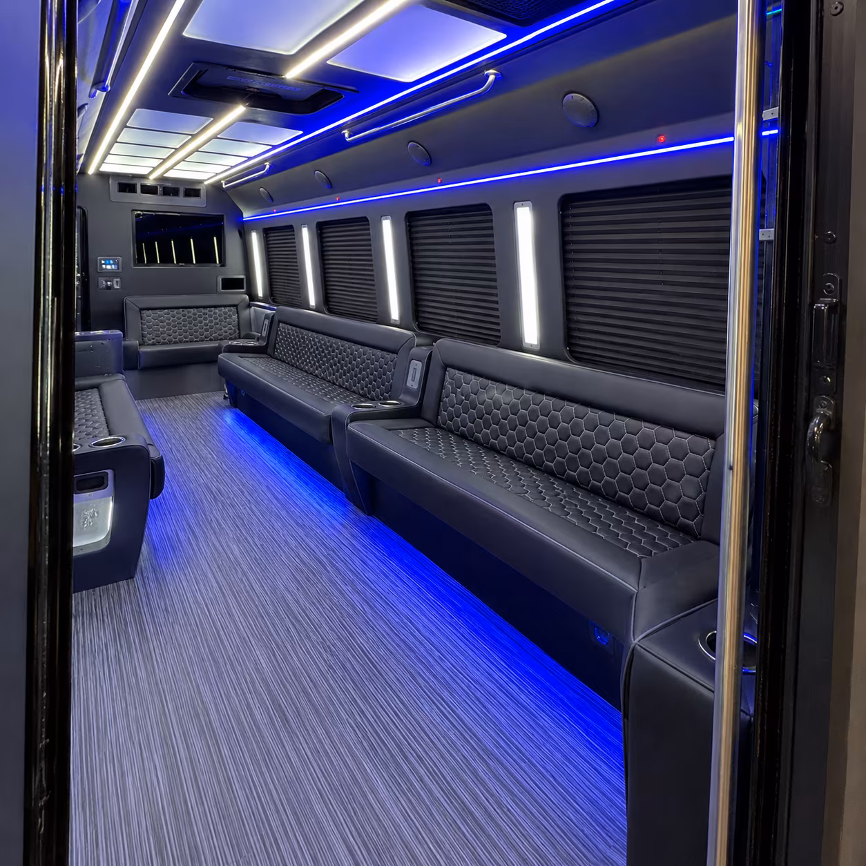 Glendale Bachelor & Bachelorette Transportation party bus exterior