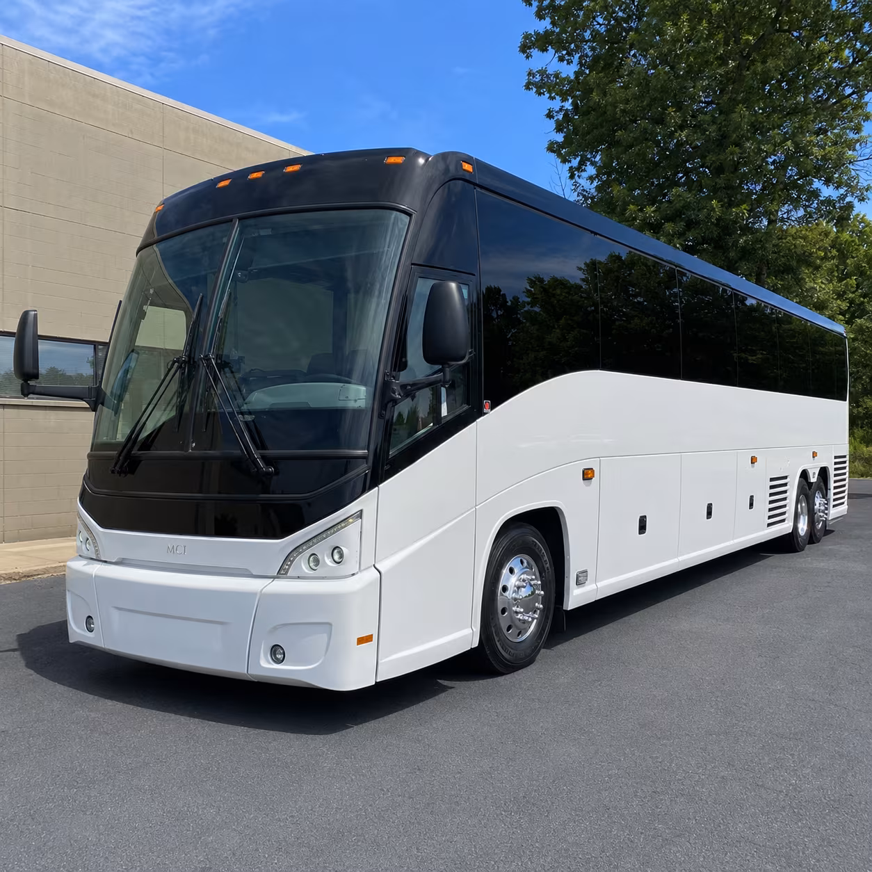 Glendale Corporate Transportation party bus exterior
