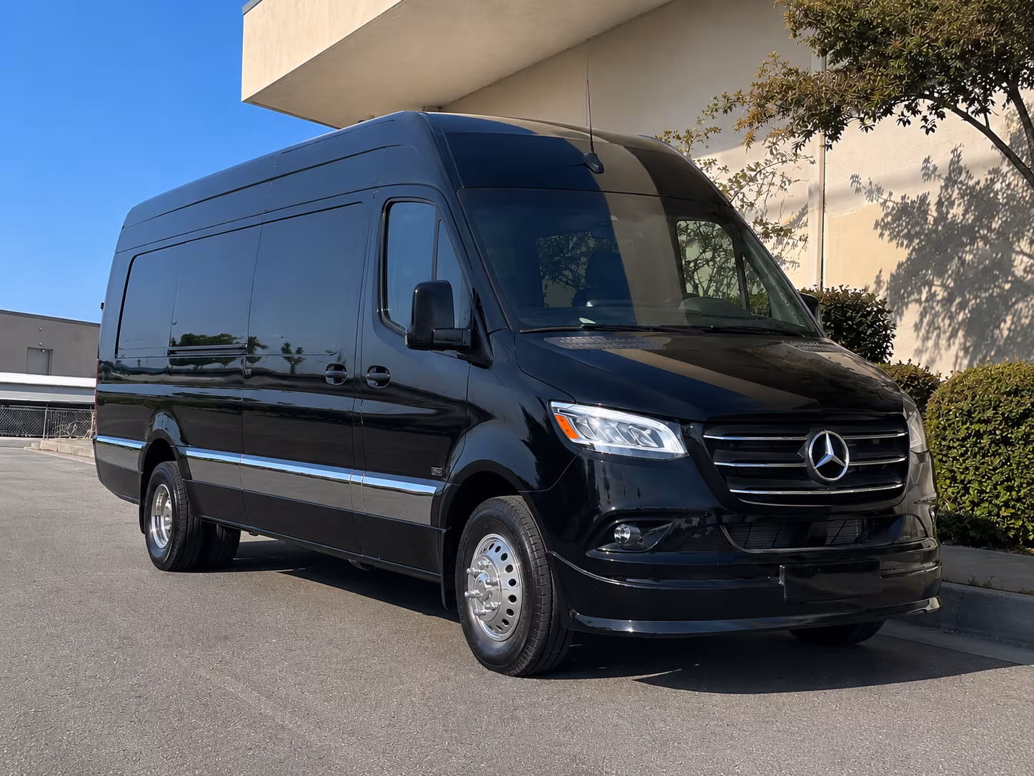 Glendale School Event Transportation party bus exterior
