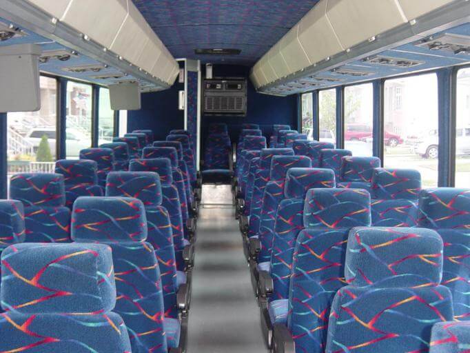 Lake Havasu City 35 Passenger Shuttle Bus Interior